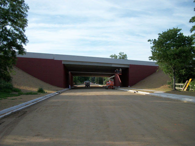 bridge abutment painting